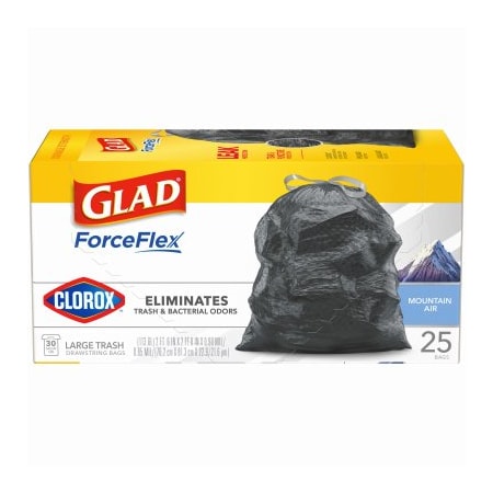 CLOROX 25CT 30GAL Air TrashBag 79310